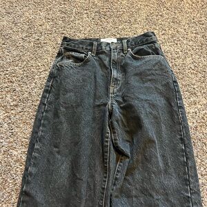 Cotton On Dark Blue Loose Straight Jeans